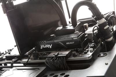 FURY Beast geheugenmodule 16 GB 1 x 16 GB DDR4 3200 MHz - thumbnail