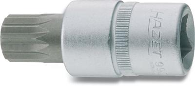 HAZET Dopsleutelbit 990-5 · 1/2 inch (12,5 mm) vierkant hol · Binnenveeltandprofiel XZN · SW M5