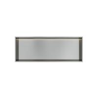 Hotbath &More Inbouwnis - 30 x 80 x 10 cm - met LED-verlichting - RVS 316 - thumbnail