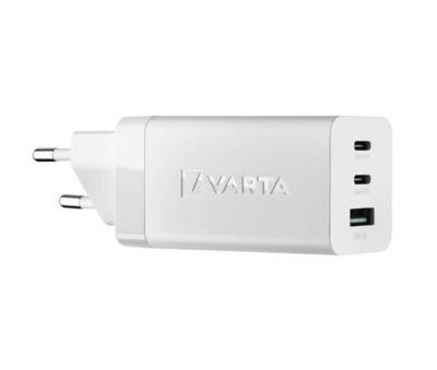 VARTA Speed Charge & Sync Kabel (USB Typ C auf USB Typ C, Strom- und Datenübertragung, 2 m), schwarz, nylon