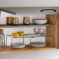Metaltex Smart Kitchen Ruimtewinner 24x15x33/57 cm Zwart - thumbnail