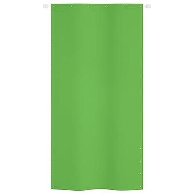 VidaXL Balkonscherm 120x240 cm oxford stof lichtgroen