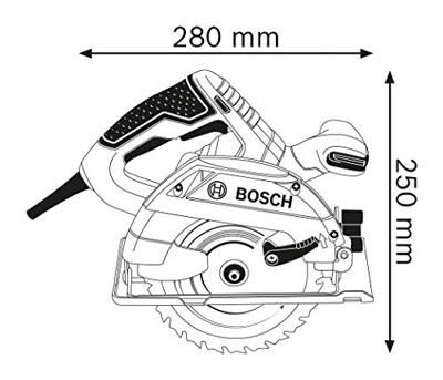 Cirkelzaagmachine gks165 - thumbnail