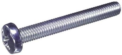 Dresselhaus metaalschroef threaded bolts 6 x 16mm pan head/cross recess