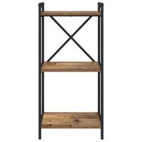 Boekenkast Oud hout 40 x 30 x 83 cm Bewerkt hout - thumbnail