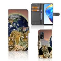 Xiaomi Mi 10T Pro | Mi 10T | Telefoonhoesje | Met pasjeshouder | Roofdieren - thumbnail
