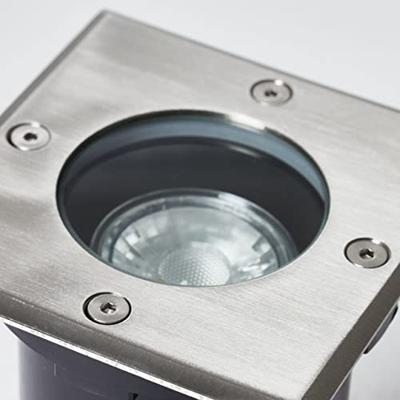 Brilliant Itch 91046A82 Buitenlamp (inbouw), Vloerinbouwlamp GU10 Zilver Brilliant Itch 91046A82 Buitenlamp (inbouw), Vloerinbouwlamp GU10 Zilver