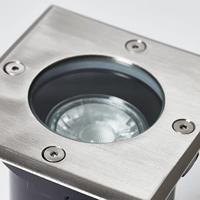 Brilliant Itch 91046A82 Buitenlamp (inbouw), Vloerinbouwlamp GU10 Zilver - thumbnail