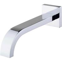 Wiesbaden Vierkante Baduitloop Chroom 25cm - Inbouw 1/2 Inch - thumbnail