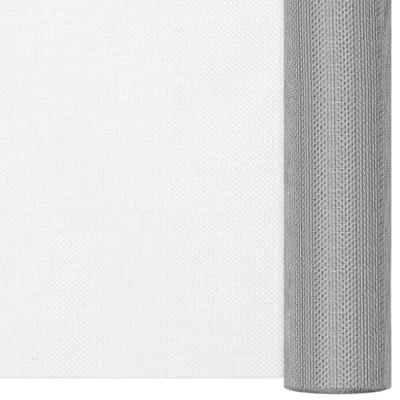 VidaXL Gaasjes 112 x 1000 cm mesh rvs 201 zilver VidaXL Gaasjes 112 x 1000 cm mesh rvs 201 zilver