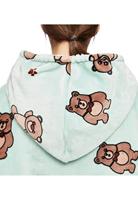 Draagbare deken met capuchon & mouwen - beren - thumbnail