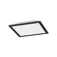 Just Light 14754-18 FLAT LED-plafondlamp LED 18 W Zwart - thumbnail