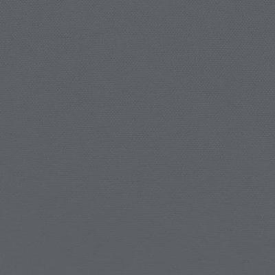 4-delige Loungeset poly rattan zwart en grijs