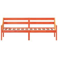 Slaapbank 80x200 cm massief grenenhout wasbruin - thumbnail