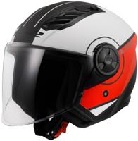 LS2 jethelm "of616 airflow ii cover" helmet airflow ii of6 cover rt/ws matt gr. s - thumbnail