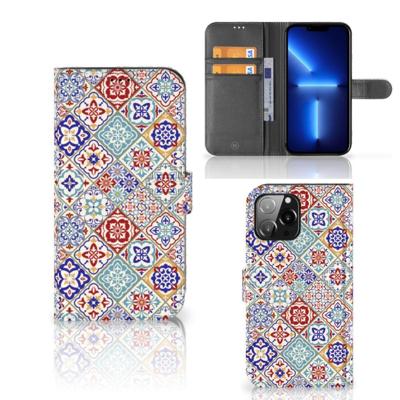 iPhone 13 Pro Max | Bookcase | Tiles Color