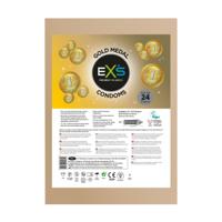 EXS Gold Medal Condooms In Gouden Ronde Folies 24 stuks - thumbnail