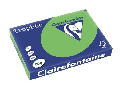 Clairefontaine Trophée Intens, gekleurd papier, A3, 80 g, 500 vel, muntgroen