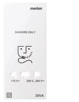 Merten 213625 Afdekking System M Wit 1 stuk(s) - thumbnail