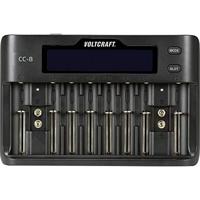 VOLTCRAFT CC-8 Batterijlader Li-ion, LiFePO, NiMH, NiCd A, AA (penlite), AAA (potlood), AAAA (mini), 9 V (blok), C (bab - thumbnail