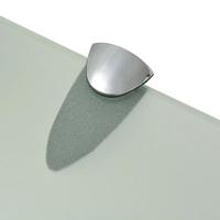 Zwevend schap 50x20 cm 8 mm glas - thumbnail