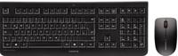 CHERRY DW 3000 toetsenbord Inclusief muis Universeel RF Draadloos AZERTY Frans Zwart - thumbnail