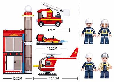 Sluban Fire Station Small bouwstenen set