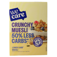 WeCare Lower kcal/carb crunchy muesli 325 Gram - thumbnail