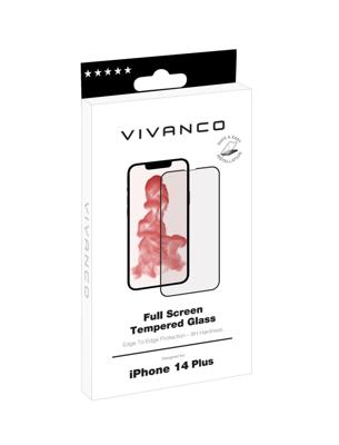 Vivanco 2.5DGLASVVIPH14M Screenprotector (glas) Apple iPhone 14 Plus 1 stuk(s) Anti-vingerafdruk, Krasvast Vivanco 2.5DGLASVVIPH14M Screenprotector (glas) Apple iPhone 14 Plus 1 stuk(s) Anti-vingerafdruk, Krasvast