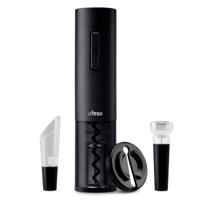 Elektrische kurkentrekker met wijnaccessoires UFESA EASY OPEN Zwart ABS - thumbnail