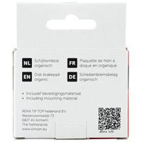 Simson schijfremblok organisch shimano/tektro per set - thumbnail