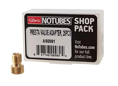 STANS Stan&apos;s presta valve adapter (shop pack - 25pcs)