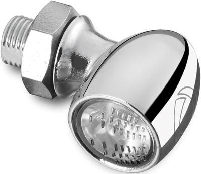Kellermann led knipperlicht "bullet atto®". turn signal bullet atto k chrome clear glass