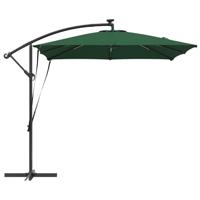 Cantilever Banana Parasol Groen 249 x 249 x 250 cm - thumbnail