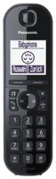 Panasonic KX-TGQ200GB DECT IP-telefoon (draadloos, CAT-iq 2.0 compatibel, handsfree-modus, oproepervergrendeling, Eco-Plus, digitale telefoon) zwart - thumbnail