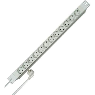 Kopp 931204016 Stekkerdoos 19 inch 12-voudig Wit Randaarde stekker 1 stuk(s) Kopp 931204016 Stekkerdoos 19 inch 12-voudig Wit Randaarde stekker 1 stuk(s)