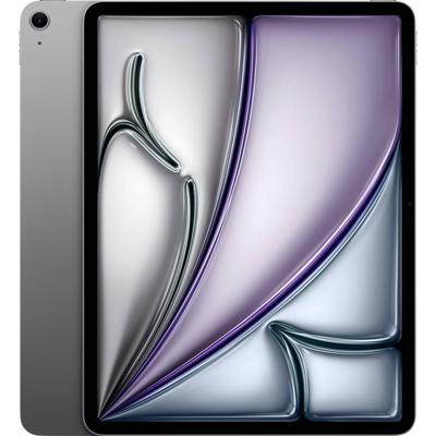 Apple iPad Air 13-inch met M3 chip: Liquid Retina-display, 512 GB, 12 MP camera aan de voor- en achterkant, wifi 6E, gemaakt voor Apple Intelligence, Touch ID, batterij voor een hele dag – Spacegrijs