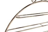 Flessenrek DKD Home Decor Metaal Wit (105 x 9,5 x 114 cm) - thumbnail