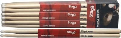 Stagg SM5AN esdoorn drumstokken 5A met nylon tip Stagg SM5AN esdoorn drumstokken 5A met nylon tip