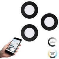 Eglo SpotsZigbee Fueva-Z set van 3 zwart - 900105 - thumbnail