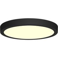 LED Downlight Rond 18W 3000K Mat Zwart Ø225mm Aluminium Opbouw - thumbnail