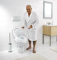 Verhoogd Toiletbril Sapho Handicap Wit - thumbnail