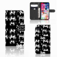 Apple iPhone Xr | Telefoonhoesje | Met pasjeshouder | Koetjes - thumbnail