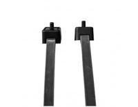 Abus ringslot montageset - zwart - universeel - thumbnail