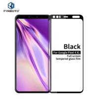 PINWUYO 9H 2.5D Full Screen Tempered Glass Film For Google Pixel 4XL(Black) - thumbnail
