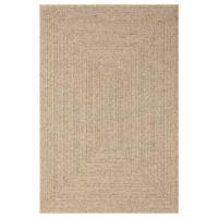 VidaXL Vloerkleed zizur binnen en buiten 140x200 cm jute look - thumbnail