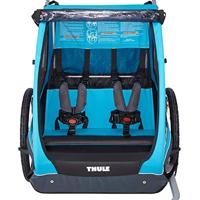 THULE fiets-kinderkar "coaster xt" child trailer coaster xt blue - thumbnail