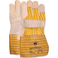 Oxxa werkhandschoenen Worker buffelleder 10cm gerubberiseerde kap 11-240 - thumbnail