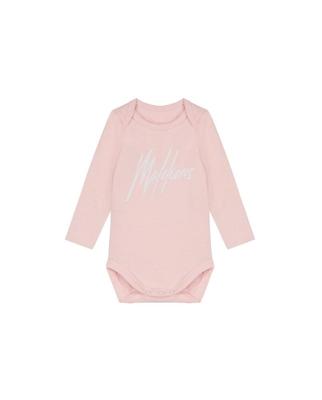 Malelions Longsleeve Bodysuit Baby Lichtroze - Maat 0-3 Maanden - Kleur: Roze | Soccerfanshop