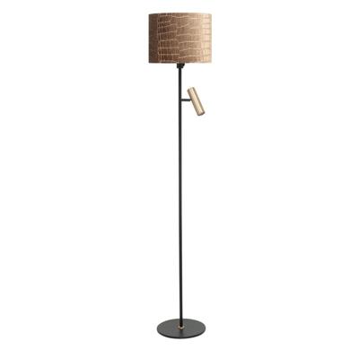 Highlight Landelijke vloerlampTrend zwart met messing - V4730.38 + O4428.42